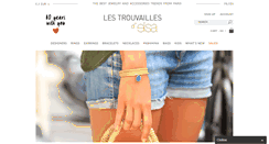 Desktop Screenshot of lestrouvaillesdelsa.fr
